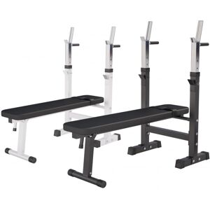 Gorilla Sports Bänkpress Hopfällbar - Svart Gorilla Sports