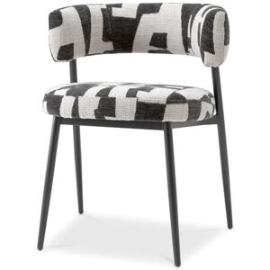 Eichholtz Folsom matstol brooklyn black Eichholtz