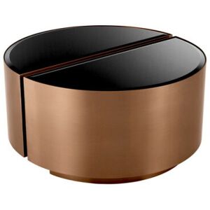 Eichholtz Astra sidobord svart / mässing 2-set Eichholtz