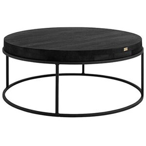 Artwood Carlisle soffbord svart Ø90cm ARTWOOD