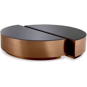 Eichholtz Astra soffbord svart / mässing 2-set Eichholtz