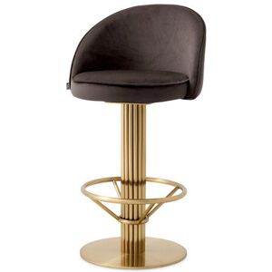 Eichholtz Dorland barstol roche dark grey Eichholtz