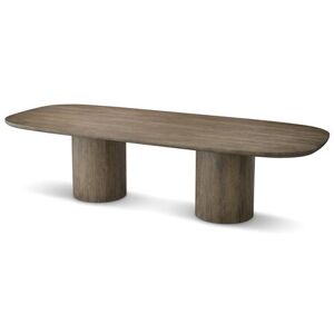 Eichholtz Glenmont matbord silverstone oak veneer Eichholtz