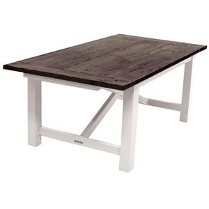 Ocean House Edward matbord vit/brun Ocean House