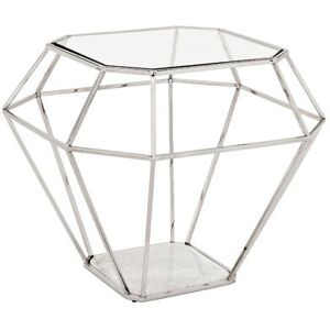 Eichholtz Asscher sidobord nickel OUTLET Eichholtz