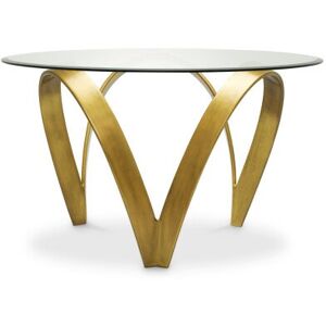 Eichholtz Soquel matbord vintage mässing Eichholtz