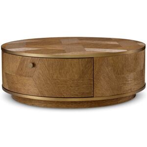 Eichholtz Velutto soffbord ekfanér mässing Eichholtz