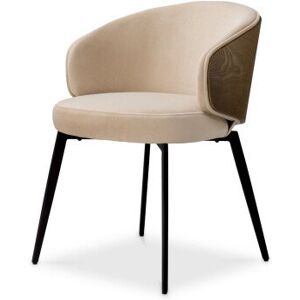 Eichholtz Camerota matstol sabino beige Eichholtz