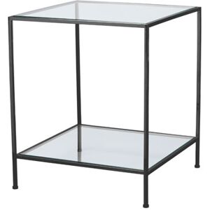 Ruth & Joanna Fleur sidobord svart krom Ruth & Joanna