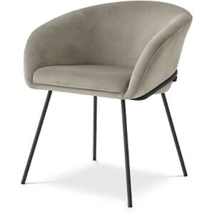 Eichholtz Campus matstol savona greige velvet Eichholtz